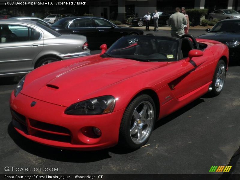 Viper Red / Black 2003 Dodge Viper SRT-10