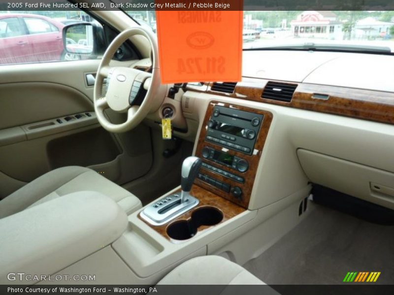 Dark Shadow Grey Metallic / Pebble Beige 2005 Ford Five Hundred SEL AWD