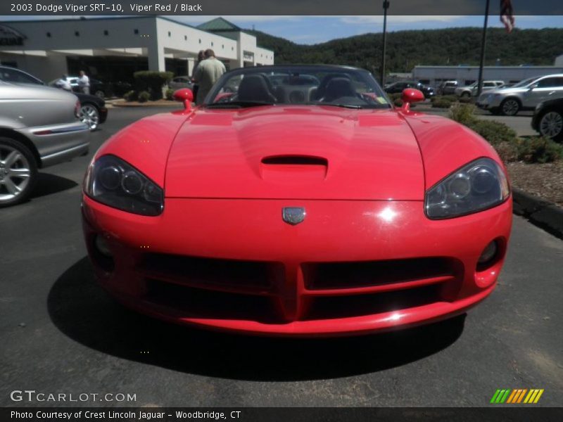 Viper Red / Black 2003 Dodge Viper SRT-10