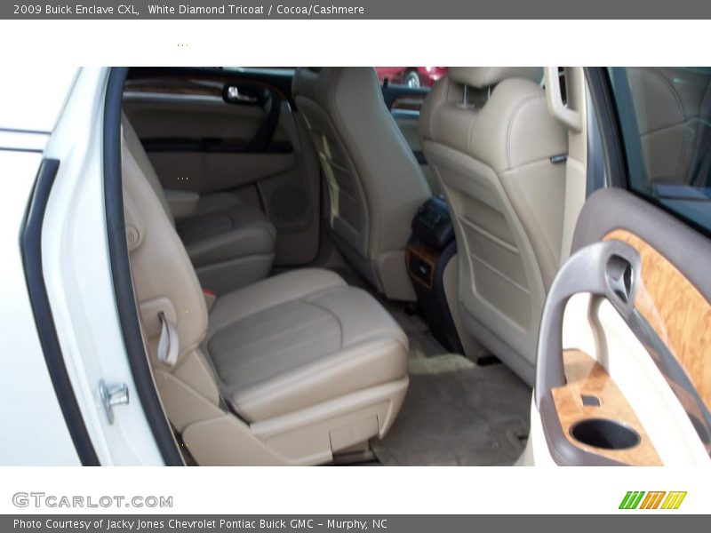 White Diamond Tricoat / Cocoa/Cashmere 2009 Buick Enclave CXL