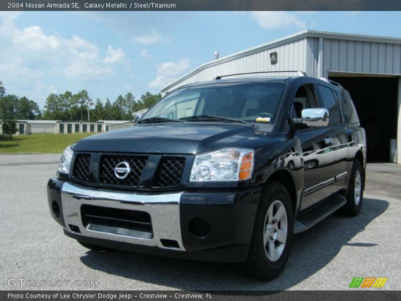 Galaxy Metallic / Steel/Titanium 2004 Nissan Armada SE