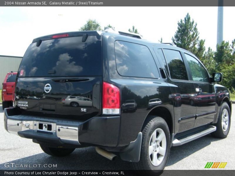 Galaxy Metallic / Steel/Titanium 2004 Nissan Armada SE