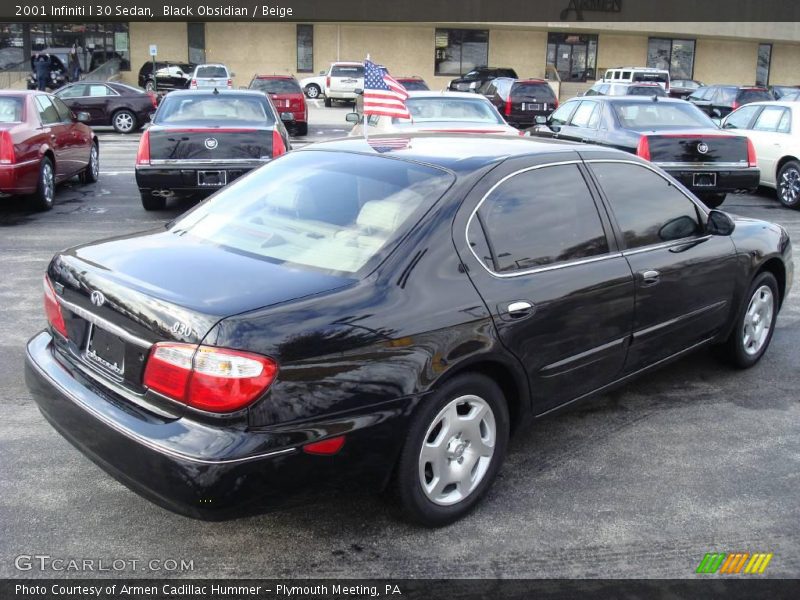 Black Obsidian / Beige 2001 Infiniti I 30 Sedan