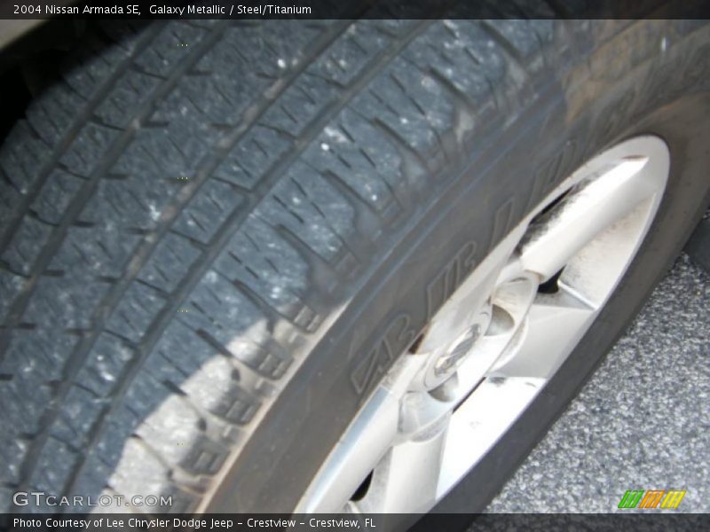 Galaxy Metallic / Steel/Titanium 2004 Nissan Armada SE