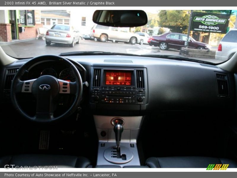 Brilliant Silver Metallic / Graphite Black 2003 Infiniti FX 45 AWD
