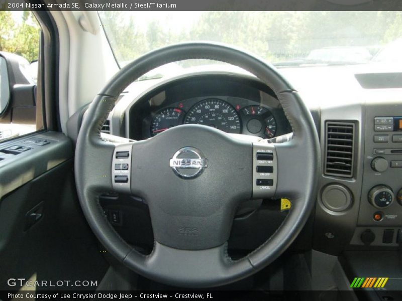Galaxy Metallic / Steel/Titanium 2004 Nissan Armada SE