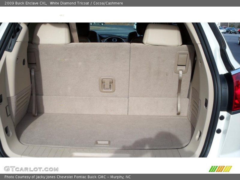 White Diamond Tricoat / Cocoa/Cashmere 2009 Buick Enclave CXL