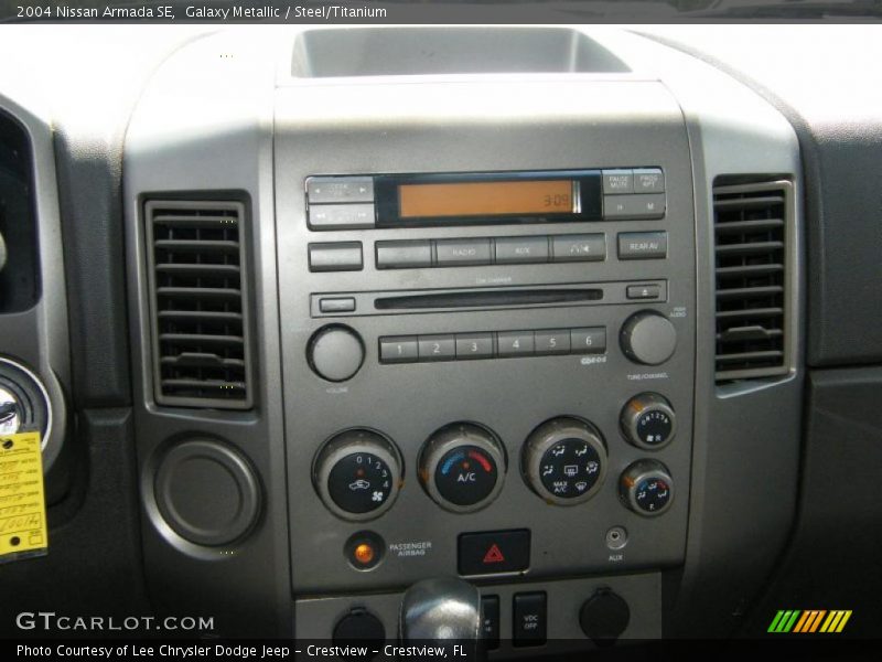 Galaxy Metallic / Steel/Titanium 2004 Nissan Armada SE