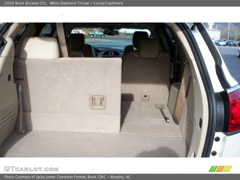 White Diamond Tricoat / Cocoa/Cashmere 2009 Buick Enclave CXL
