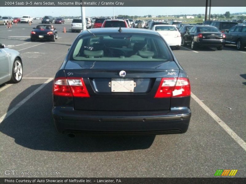 Nocturne Blue Metallic / Granite Gray 2004 Saab 9-5 Aero Sedan