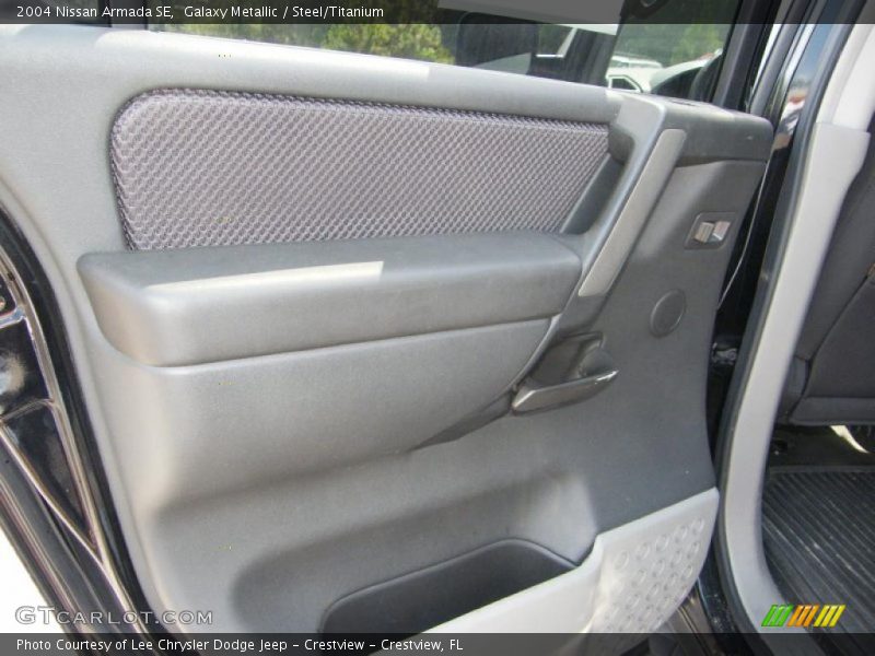 Galaxy Metallic / Steel/Titanium 2004 Nissan Armada SE