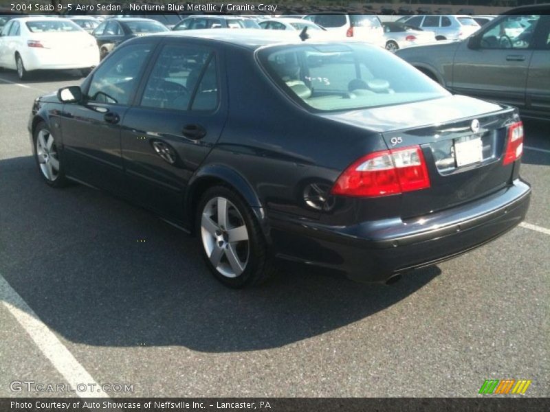 Nocturne Blue Metallic / Granite Gray 2004 Saab 9-5 Aero Sedan