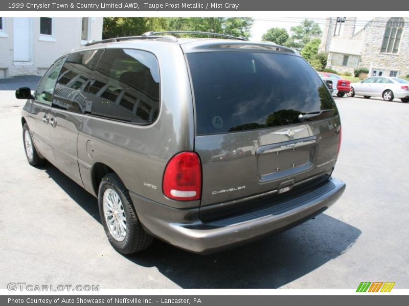 Taupe Frost Metallic / Mist Gray 1999 Chrysler Town & Country Limited AWD