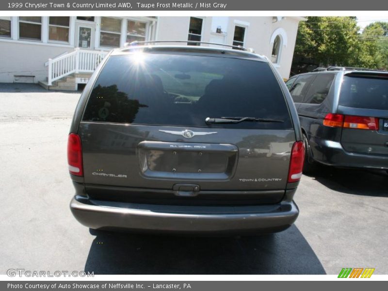 Taupe Frost Metallic / Mist Gray 1999 Chrysler Town & Country Limited AWD