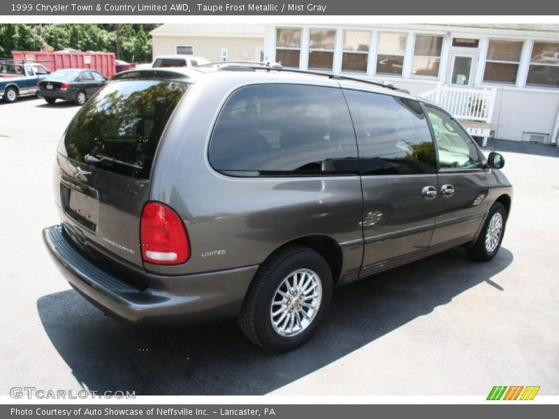 Taupe Frost Metallic / Mist Gray 1999 Chrysler Town & Country Limited AWD