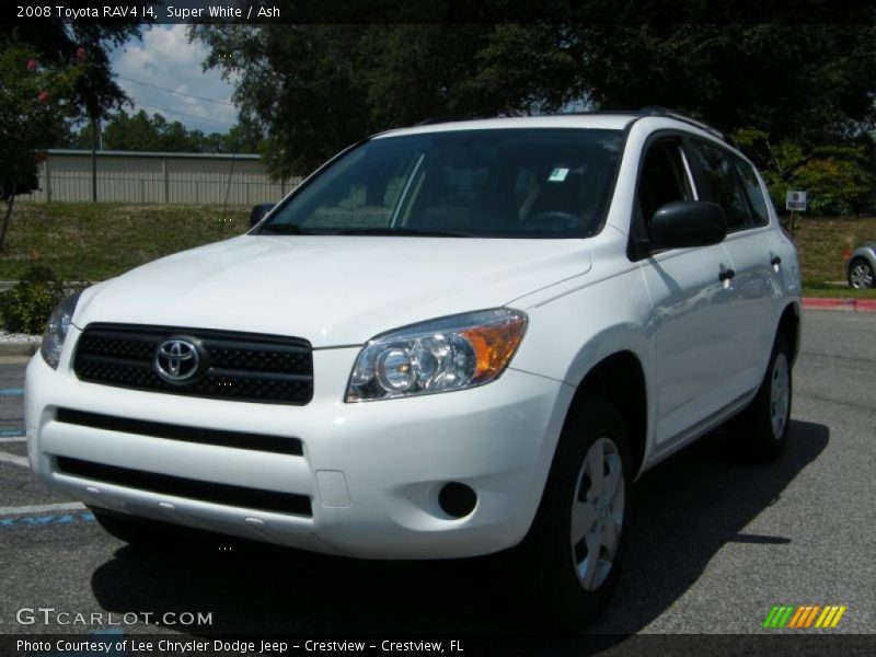 Super White / Ash 2008 Toyota RAV4 I4