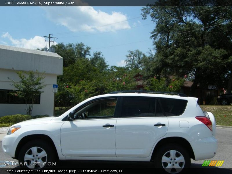 Super White / Ash 2008 Toyota RAV4 I4