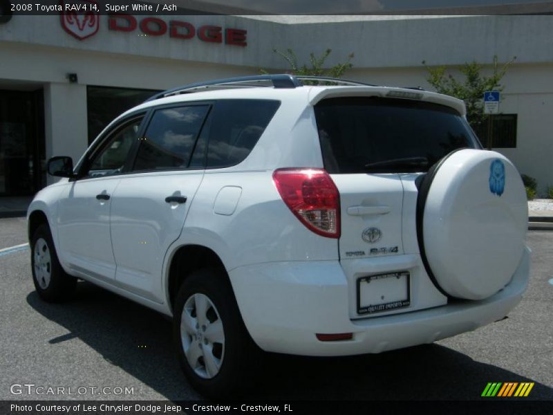 Super White / Ash 2008 Toyota RAV4 I4