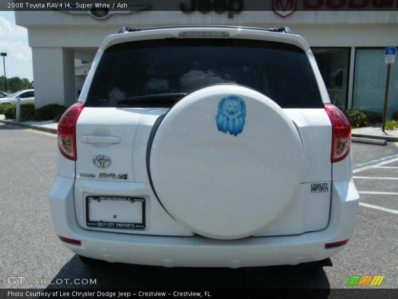Super White / Ash 2008 Toyota RAV4 I4