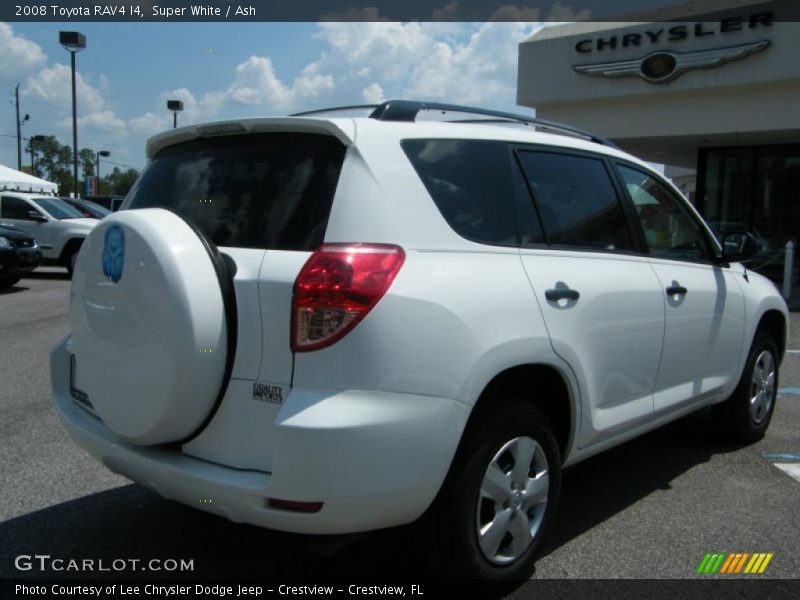 Super White / Ash 2008 Toyota RAV4 I4