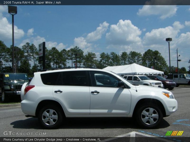 Super White / Ash 2008 Toyota RAV4 I4