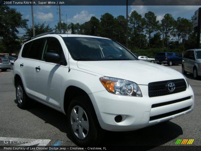 Super White / Ash 2008 Toyota RAV4 I4