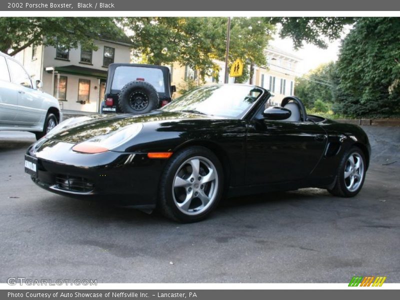 Black / Black 2002 Porsche Boxster