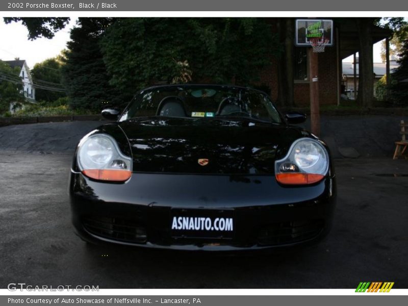 Black / Black 2002 Porsche Boxster