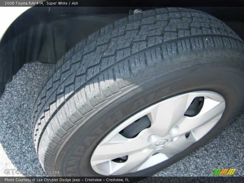 Super White / Ash 2008 Toyota RAV4 I4