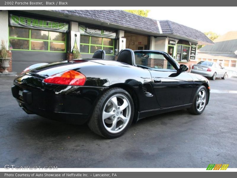 Black / Black 2002 Porsche Boxster