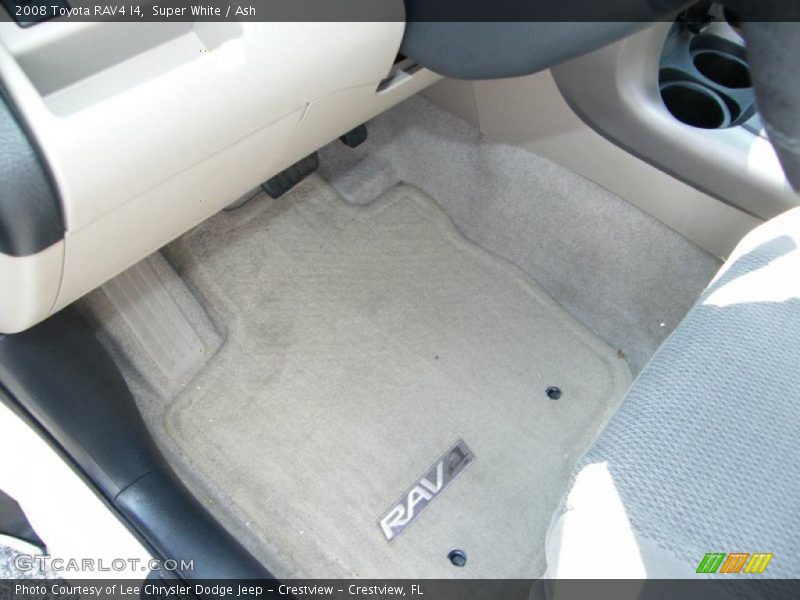Super White / Ash 2008 Toyota RAV4 I4