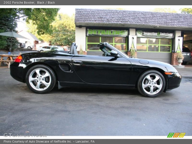 Black / Black 2002 Porsche Boxster