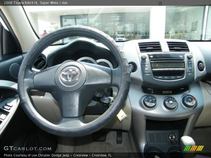 Super White / Ash 2008 Toyota RAV4 I4