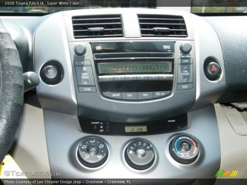 Super White / Ash 2008 Toyota RAV4 I4