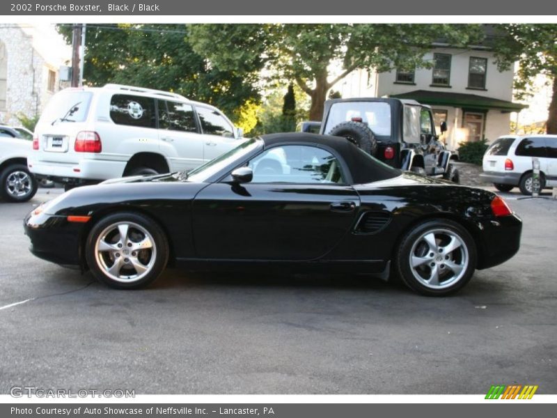Black / Black 2002 Porsche Boxster