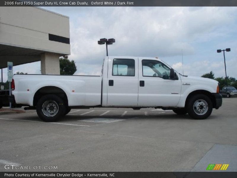 Oxford White / Dark Flint 2006 Ford F350 Super Duty XL Crew Cab Dually
