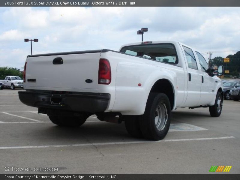 Oxford White / Dark Flint 2006 Ford F350 Super Duty XL Crew Cab Dually