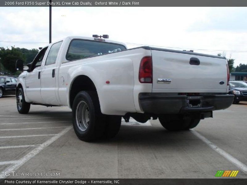 Oxford White / Dark Flint 2006 Ford F350 Super Duty XL Crew Cab Dually