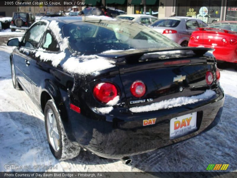 Black / Gray 2005 Chevrolet Cobalt LS Coupe