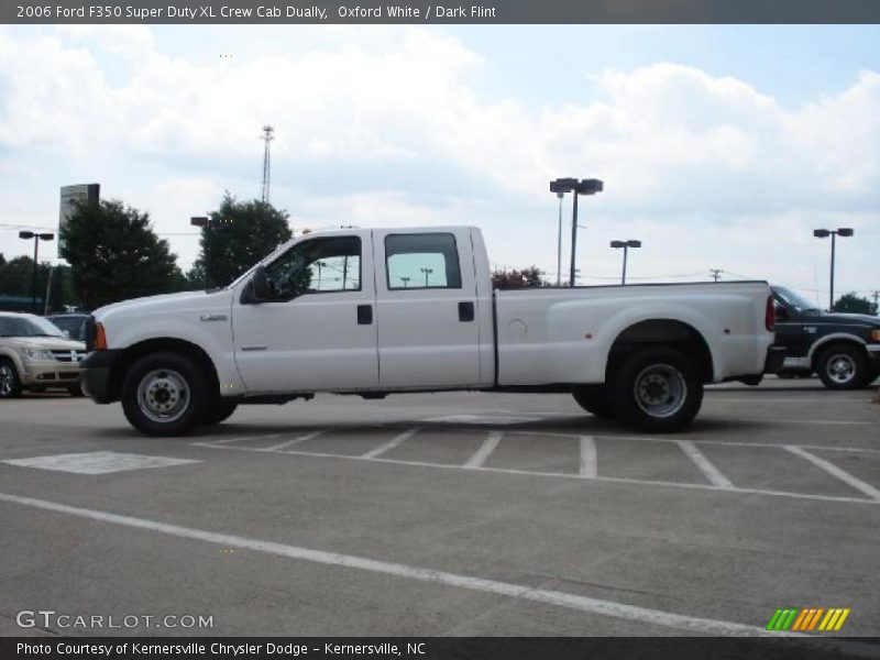 Oxford White / Dark Flint 2006 Ford F350 Super Duty XL Crew Cab Dually