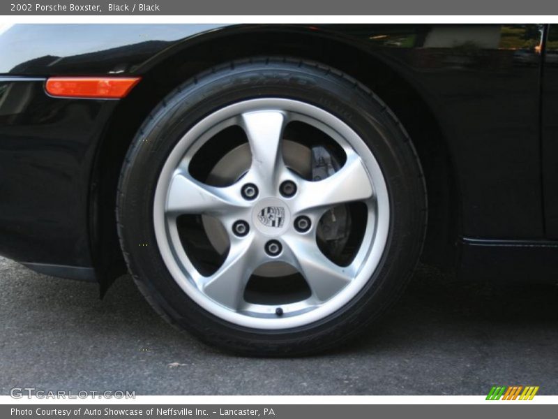 Black / Black 2002 Porsche Boxster