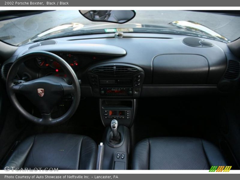 Black / Black 2002 Porsche Boxster