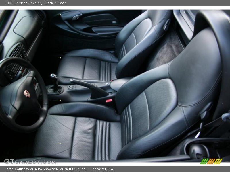 Black / Black 2002 Porsche Boxster