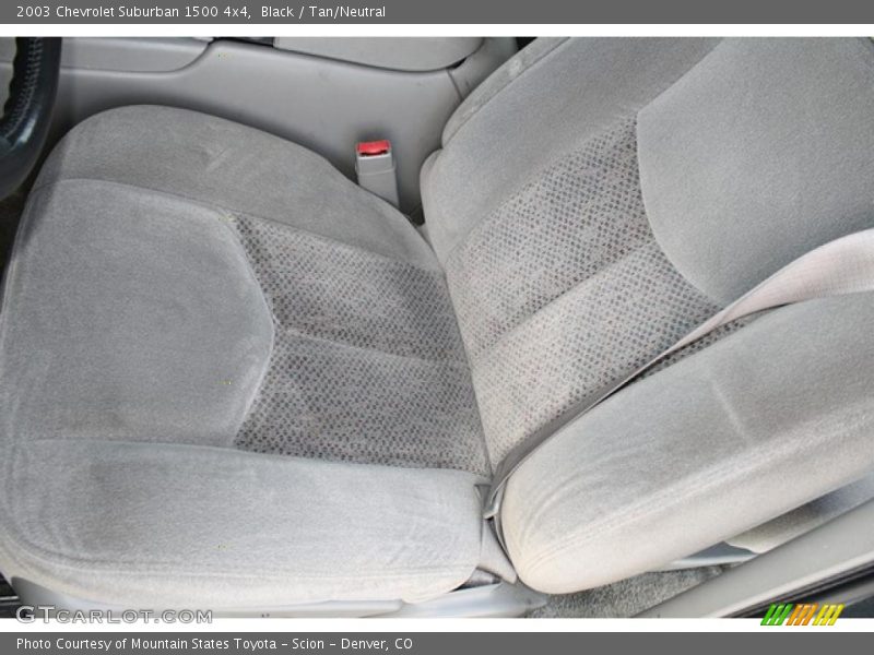 Black / Tan/Neutral 2003 Chevrolet Suburban 1500 4x4