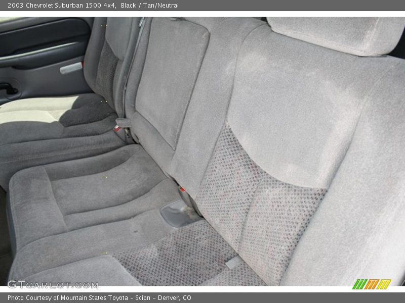 Black / Tan/Neutral 2003 Chevrolet Suburban 1500 4x4