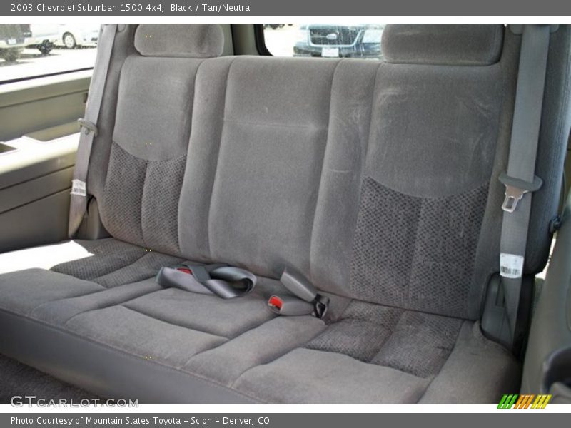 Black / Tan/Neutral 2003 Chevrolet Suburban 1500 4x4