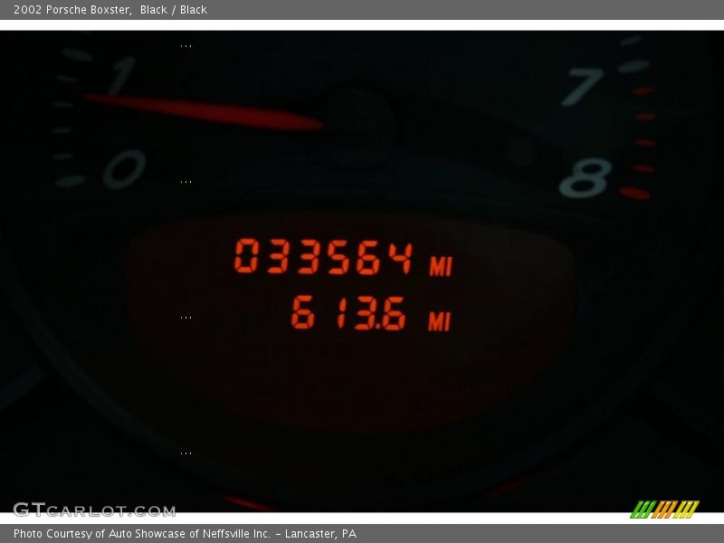 Black / Black 2002 Porsche Boxster