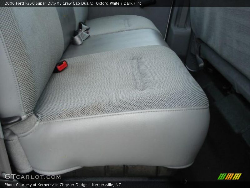 Oxford White / Dark Flint 2006 Ford F350 Super Duty XL Crew Cab Dually
