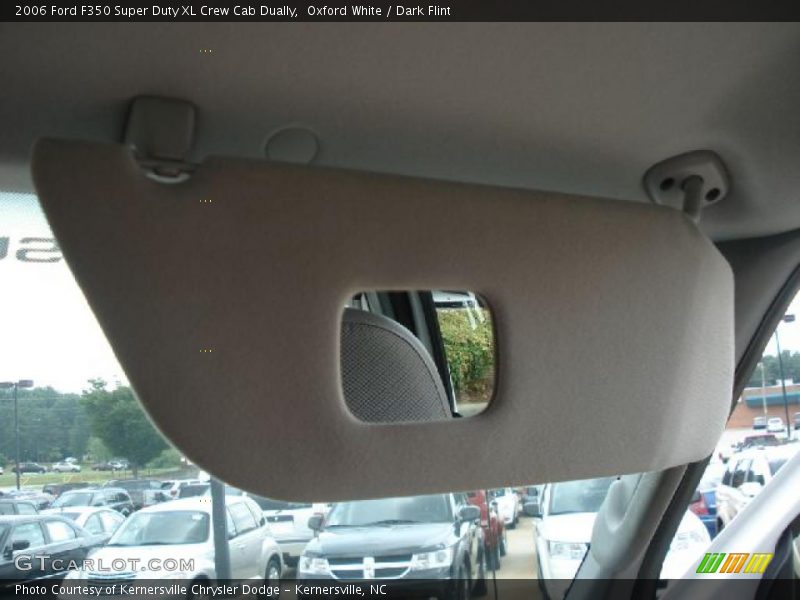 Oxford White / Dark Flint 2006 Ford F350 Super Duty XL Crew Cab Dually