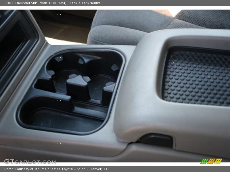 Black / Tan/Neutral 2003 Chevrolet Suburban 1500 4x4